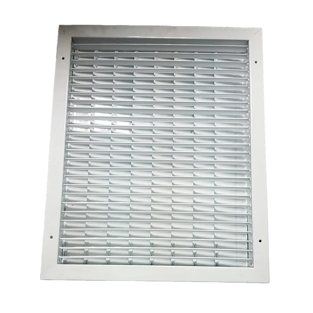 Rejilla de alimentación simple deflexión 45x45 cm